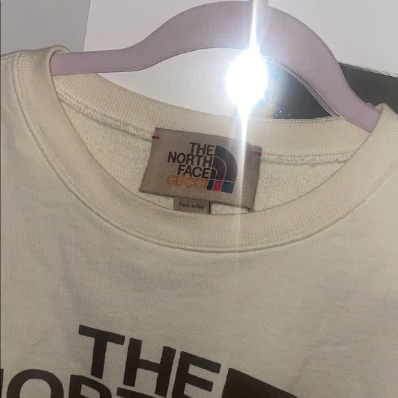 Gucci x The North Face Sweatshirt Ivory - Picture 6 of 8